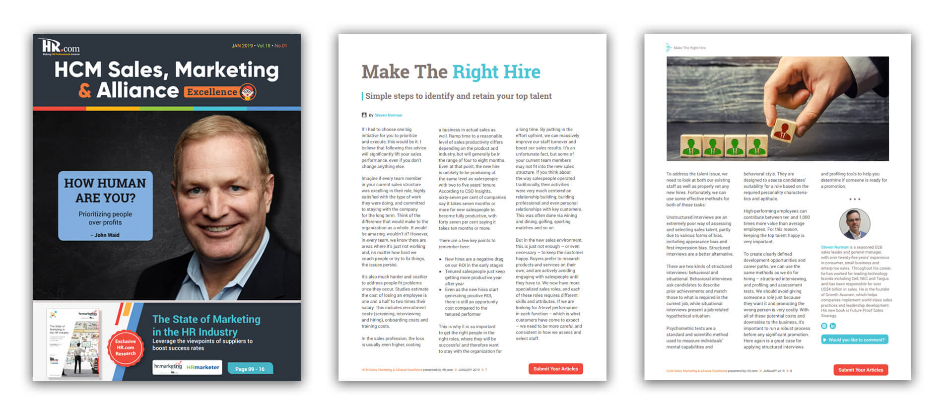 Making the right hire article