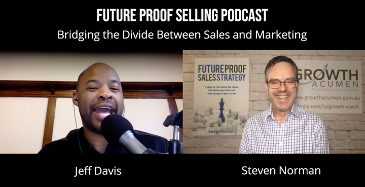 Jeff Davis Creating Togetherness. Bridge the Divide Between Sales & Marketing