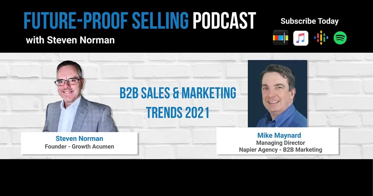 B2b Sales And Marketing Trends With Mike Maynard Growth Acumen